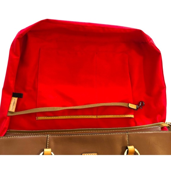 Dooney & Bourke Carry it All Oversize Large Zip Shopper Florentine Leather HP - Picture 8 of 17